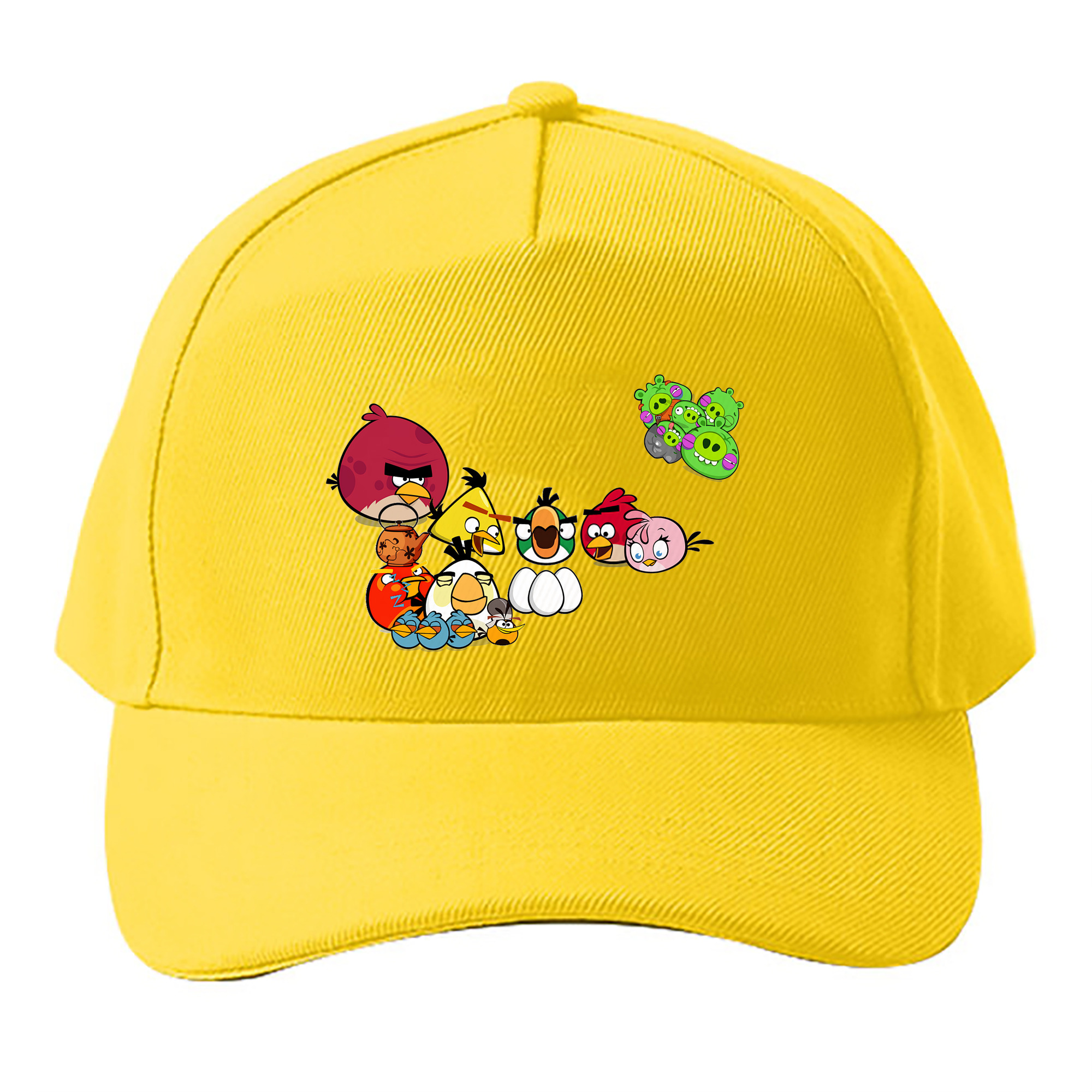 （画像用） Angry Birds アングリーバード ベースボールキャップ 綿100％ 男女兼用 帽子 スポーツ